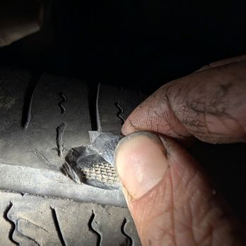 Avis Car Rental - This was the other bald tire - not the flat one - but this one had multiple places where the cords were showing. Blowout imminent. - Car Rental Near Me - Philadelphia, Pennsylvania Avis Car Rental - This was the other bald tire - not the flat one - but this one had multiple places where the cords were showing. Blowout imminent. - Car Rental Near Me - Philadelphia, Pennsylvania