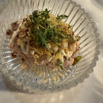 Mlýnec - Veal tartare - Czech Near Me - Prague, Puerto Rico