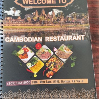 Cambodian Restaurant - Menu - Cambodian Near Me - Stockton, California