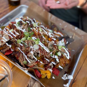 Old Crow Smokehouse - Pulled pork nachos - Barbeque Near Me - Chicago, Illinois Old Crow Smokehouse - Pulled pork nachos - Barbeque Near Me - Chicago, Illinois