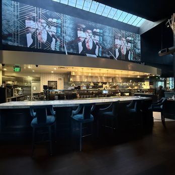 Benny and Mary's - View into prep kitchen - New American Near Me - Irvine, California