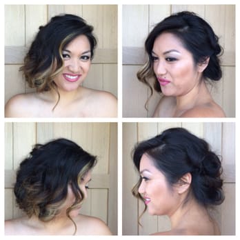 Sheena Bautista - Stem Salon - Bridesmaid updo, faux bob by Sheena - Hair Stylists Near Me - Walnut Creek, California Sheena Bautista - Stem Salon - Bridesmaid updo, faux bob by Sheena - Hair Stylists Near Me - Walnut Creek, California