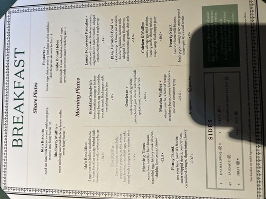 Menu photo 1 Ida Claire San Antonio, TX