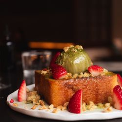 Matcha Honey Toast