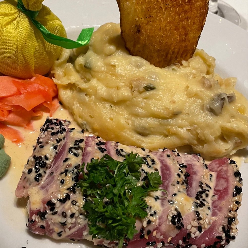 Steve Fields - Ahi Tuna perfection! - Steakhouses Near Me - Plano, Texas Steve Fields - Ahi Tuna perfection! - Steakhouses Near Me - Plano, Texas
