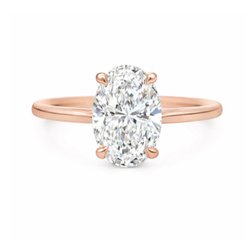 Darbini Jewelry - Four Prong Solitaire Engagement Ring