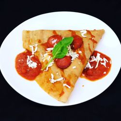 New Jersey Creperie - Beef Pepperoni,  Mozzarella & Marinara sauce