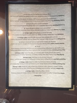 Menu photo 5 The Washington Brewing Washington, PA