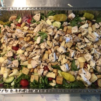 Kingston Pizza North Point - Caesar salad with grilled chicken - Pizza Near Me - Narragansett, Rhode Island
