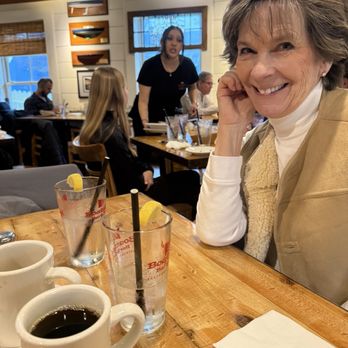 Boatyard Bar & Grill - Great coffee and my happy wife at Boatyard Bar and Grill - Seafood Near Me - Annapolis, Maryland Boatyard Bar & Grill - Great coffee and my happy wife at Boatyard Bar and Grill - Seafood Near Me - Annapolis, Maryland