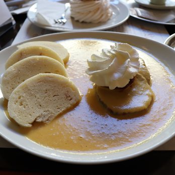 Café Louvre - Braised beef with creamy sauce & bread dumplings IG: @bobabitchess - Cafes Near Me - Prague, Puerto Rico