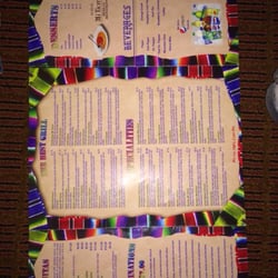 Mi Tierra - Menu