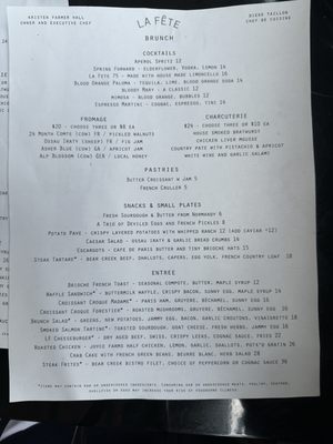 Menu photo 8 La Fête Birmingham, AL