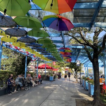 Masal Cafe - people sitting under umbrellas - Turkish Near Me - Brooklyn, New York Masal Cafe - people sitting under umbrellas - Turkish Near Me - Brooklyn, New York