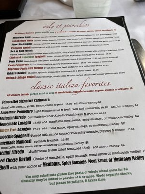 Menu photo 5 Pinocchio's Incredible Italian Greeley, CO Menu photo 5 Pinocchio's Incredible Italian Greeley, CO