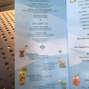 Off the Hook - Menu - Lounges Near Me - Kapolei, Hawaii