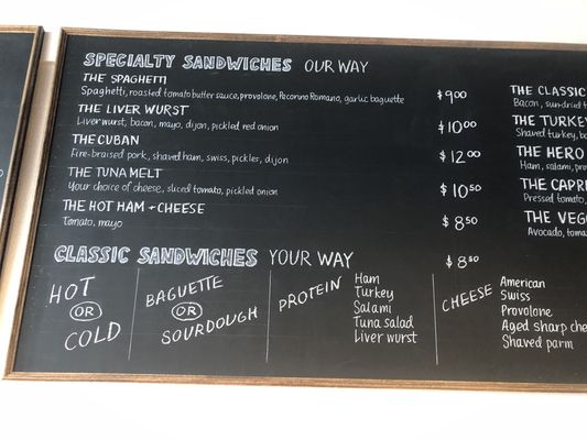 Menu photo 1 Ray & Al’s Galien, MI