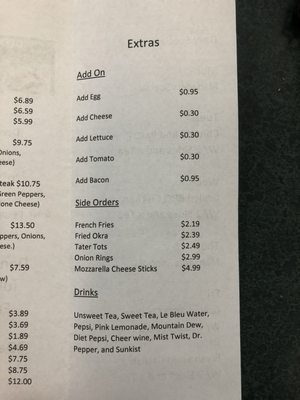 Menu photo 1 Deep Creek Grill Fayetteville, NC Menu photo 1 Deep Creek Grill Fayetteville, NC