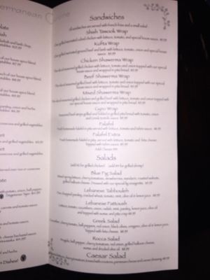 Menu photo 4 Blue Fig Cafe Moorestown, NJ
