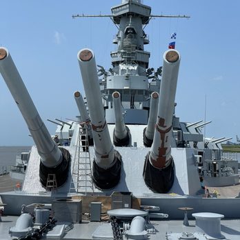 USS ALABAMA Battleship Memorial Park - Main 16-inch battery - Landmarks & Historical Buildings Near Me - Mobile, Alabama USS ALABAMA Battleship Memorial Park - Main 16-inch battery - Landmarks & Historical Buildings Near Me - Mobile, Alabama