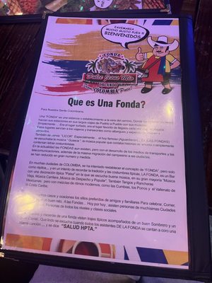 Menu photo 1 Fonda Dulce Jesus Mio Kissimmee, FL