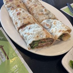 beef roll - meat was a bit too salty