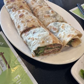 101 Noodle Express - beef roll - meat was a bit too salty - Chinese Near Me - Alhambra, California