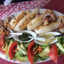 La Vecchia Napoli - Calamars grillés