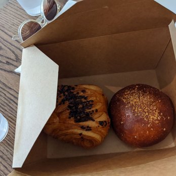 Tenfold Coffee - Chocolate croissant and broccoli cheddar kolache - Coffee & Tea Near Me - Houston, Texas Tenfold Coffee - Chocolate croissant and broccoli cheddar kolache - Coffee & Tea Near Me - Houston, Texas