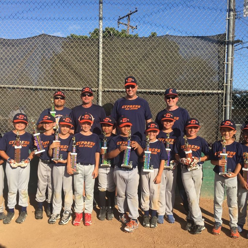 Cypress Youth Baseball - 2017 8U All Stars - Amateur Sports Teams Near Me - Cypress, California