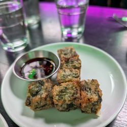 Takoi - KHANOM GUI CHAI TOD (CRISPY CHIVE CAKES)