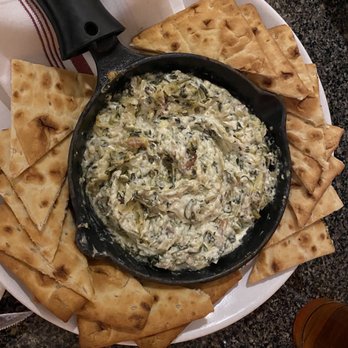Millstone At 74 Main - Amazing bacon spinach and artichoke dip with an adequate amount of bread. - Caterers Near Me - New London, New Hampshire Millstone At 74 Main - Amazing bacon spinach and artichoke dip with an adequate amount of bread. - Caterers Near Me - New London, New Hampshire