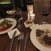 Foto de Grazie - New York, NY, Estados Unidos. Chicken Organic Chicken Parmigiana and Trenette amazing!