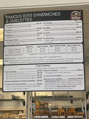 Menu photo 3 Steve's Bagels Manchester, CT