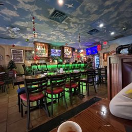 restaurant area