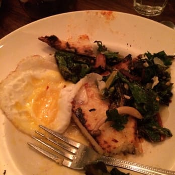 Blackbird Kitchen - Crispy polenta and greens, again, post starting - Italian Near Me - Bozeman, Montana