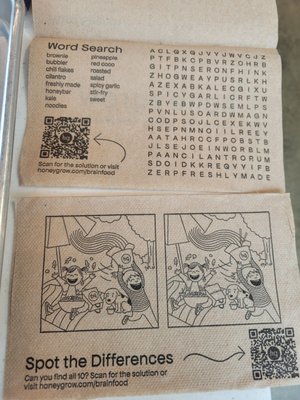 Menu photo 1 honeygrow Canton, OH
