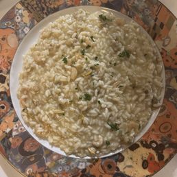 Seafood risotto... yum! Seafood risotto... yum!