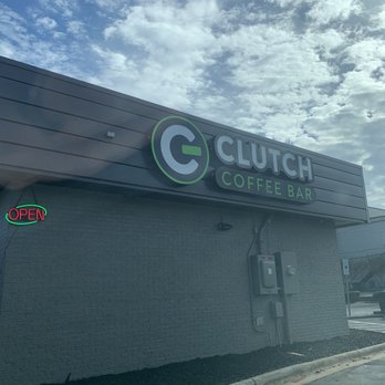 Clutch Coffee Bar - Entrance - Coffee Roasteries Near Me - Greensboro, North Carolina