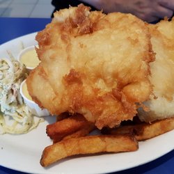 Captain George's Fish and Chips - Super crispy fish n chips