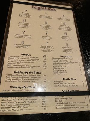Menu photo 4 Nighthawk Redwood City, CA Menu photo 4 Nighthawk Redwood City, CA