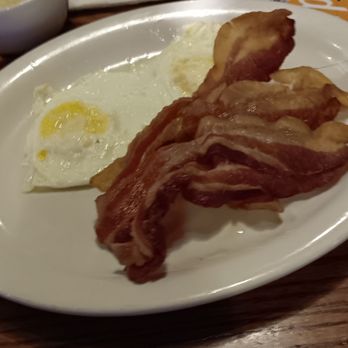 Cracker Barrel Old Country Store - Bacon and over cooked eggs - American Near Me - Williamsville, New York Cracker Barrel Old Country Store - Bacon and over cooked eggs - American Near Me - Williamsville, New York