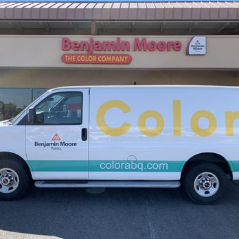 The Color Company - Store front and van - Paint Stores Near Me - Albuquerque, New Mexico The Color Company - Store front and van - Paint Stores Near Me - Albuquerque, New Mexico