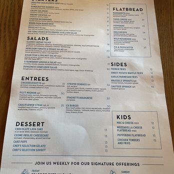 catalina kitchen - Menu - New American Near Me - Rancho Palos Verdes, California