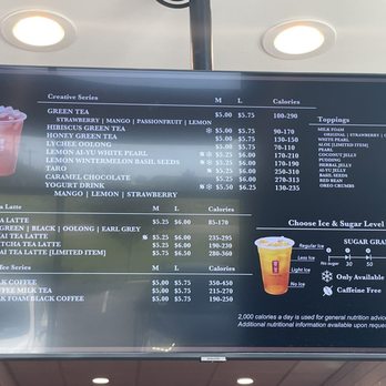 Gong Cha - Menu - Bubble Tea Near Me - San Antonio, Texas