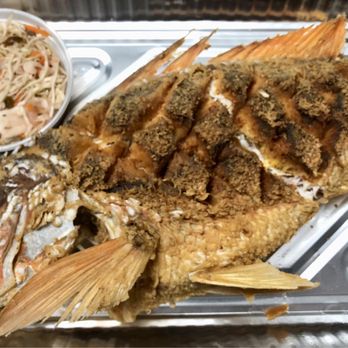 Papa’s Fish House - snapper. fresh - had to wait until now when the fish was delivered. good time tonight to eat fish. A fresh drop! - Seafood Near Me - Lighthouse Point, Florida