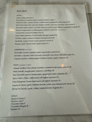 Menu photo 5 Bar Leona New Smyrna Beach, FL