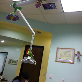 Teddy Bear Dental - Notice the tv in the ceiling as the kids get their dental work done. Genius. - Pediatric Dentists Near Me - Irvine, California Teddy Bear Dental - Notice the tv in the ceiling as the kids get their dental work done. Genius. - Pediatric Dentists Near Me - Irvine, California