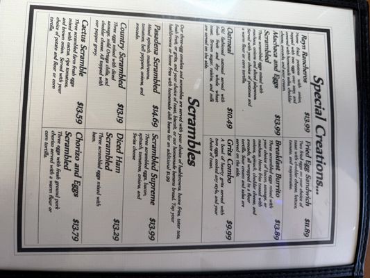 Menu photo 3 The Reyn Pasadena, CA
