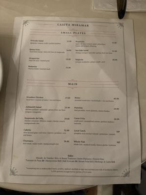 Menu photo 3 Casita Miramar San Juan, PR